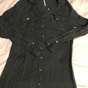 Free people shirt dress
